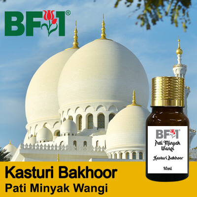 Kasturi Bakhour - Pati Minyak Wangi Kasturi, Size: 10ml