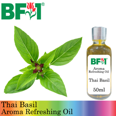 Aroma Refreshing Oil - Thai Basil - 50ml