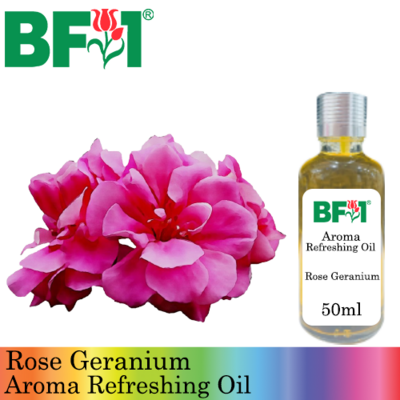 Aroma Refreshing Oil - Rose Geranium - 50ml