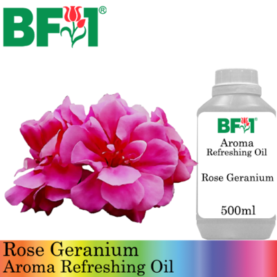 Aroma Refreshing Oil - Rose Geranium - 500ml