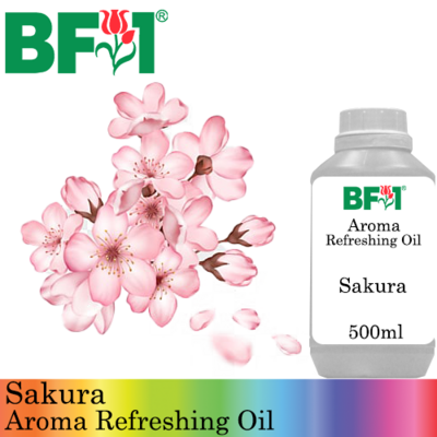 Aroma Refreshing Oil - Sakura - 500ml