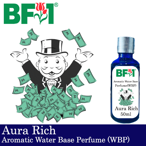 Aromatic Water Base Perfume (WBP) - Aura Rich - 50ml Diffuser Perfume