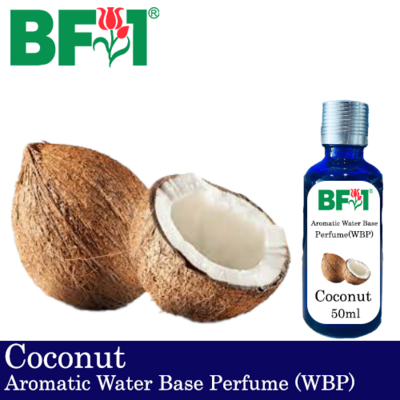Aromatic Water Base Perfume (WBP) - Coconut - 50ml Diffuser Perfume