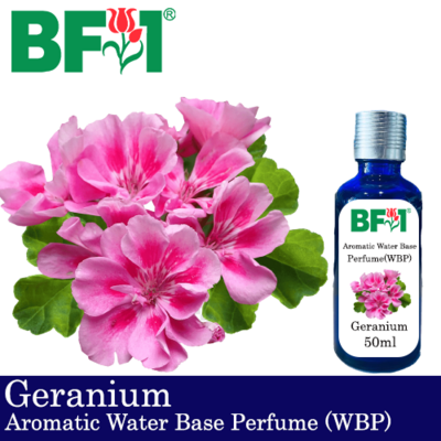 Aromatic Water Base Perfume (WBP) - Geranium - 50ml Diffuser Perfume