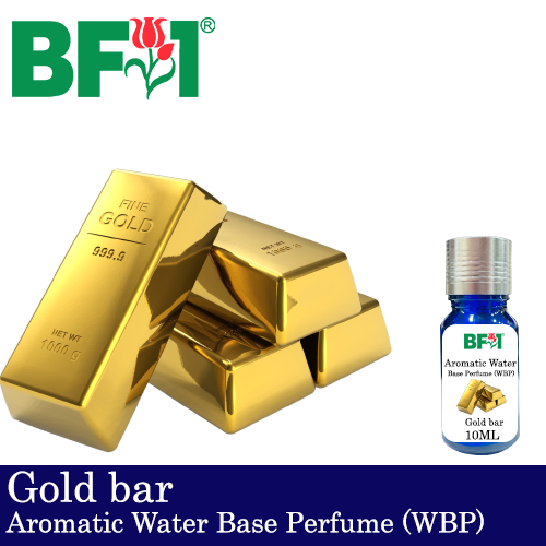 Aromatic Water Base Perfume (WBP) - Gold Bar - 10ml Diffuser Perfume