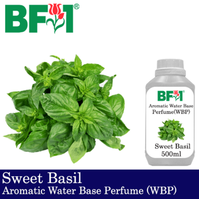 Aromatic Water Base Perfume (WBP) - Sweet Basil - 500ml Diffuser Perfume