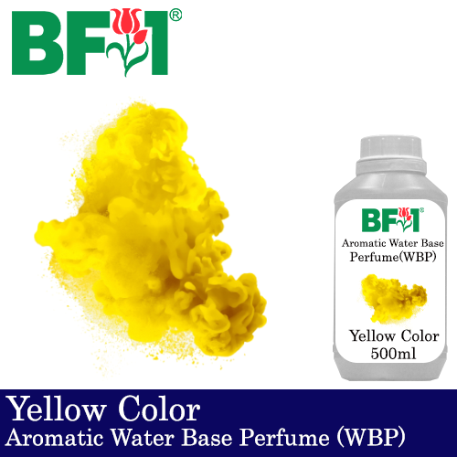 Aromatic Water Base Perfume (WBP) - Yellow Color - 500ml Diffuser Perfume