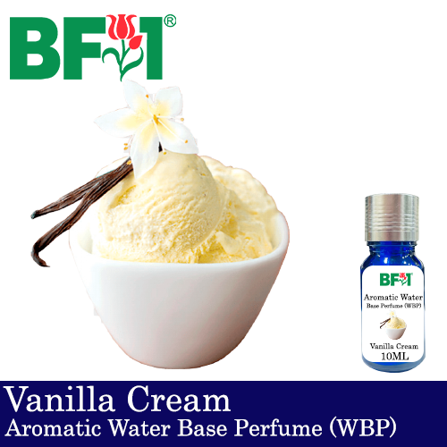 Aromatic Water Base Perfume (WBP) - Vanilla Cream - 10ml Diffuser Perfume