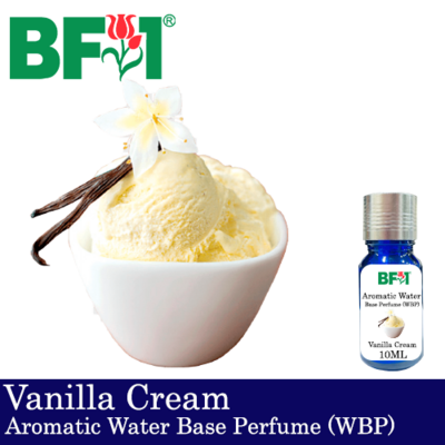 Aromatic Water Base Perfume (WBP) - Vanilla Cream - 10ml Diffuser Perfume
