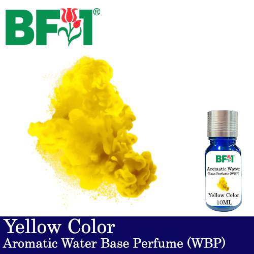 Aromatic Water Base Perfume (WBP) - Yellow Color - 10ml Diffuser Perfume