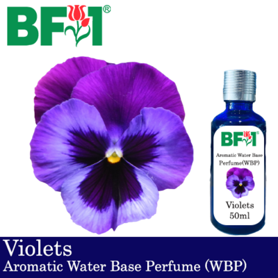 Aromatic Water Base Perfume (WBP) - Violets - 50ml Diffuser Perfume