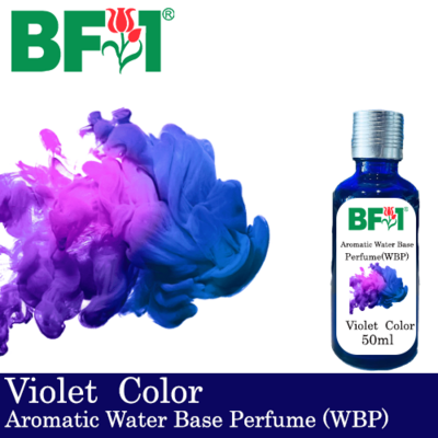 Aromatic Water Base Perfume (WBP) - Violet Color - 50ml Diffuser Perfume