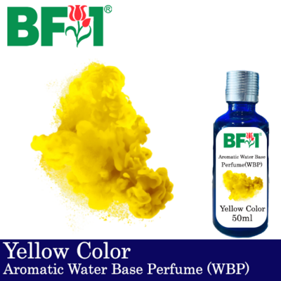 Aromatic Water Base Perfume (WBP) - Yellow Color - 50ml Diffuser Perfume