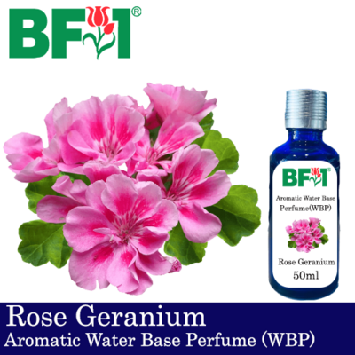 Aromatic Water Base Perfume (WBP) - Rose Geranium - 50ml Diffuser Perfume