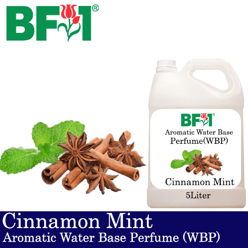Aromatic Water Base Perfume (WBP) - Cinnamon Mint - 5L Diffuser Perfume