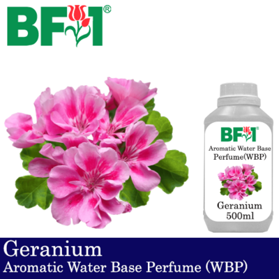 Aromatic Water Base Perfume (WBP) - Geranium - 500ml Diffuser Perfume