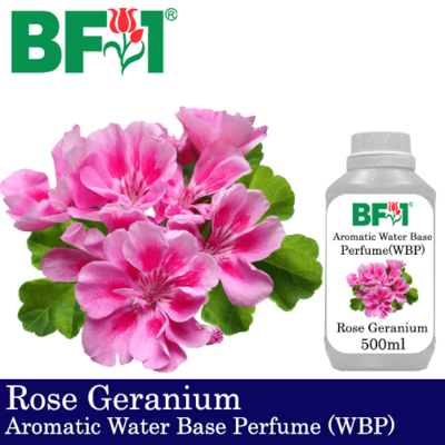 Aromatic Water Base Perfume (WBP) - Rose Geranium - 500ml Diffuser Perfume