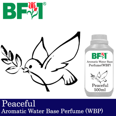 Aromatic Water Base Perfume (WBP) - Peaceful - 500ml Diffuser Perfume
