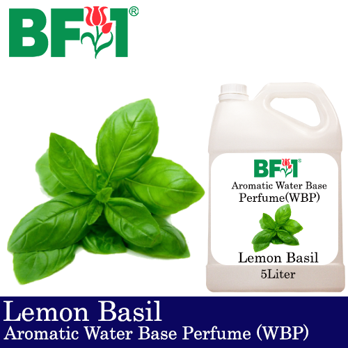Aromatic Water Base Perfume (WBP) - Lemon Basil - 5L Diffuser Perfume