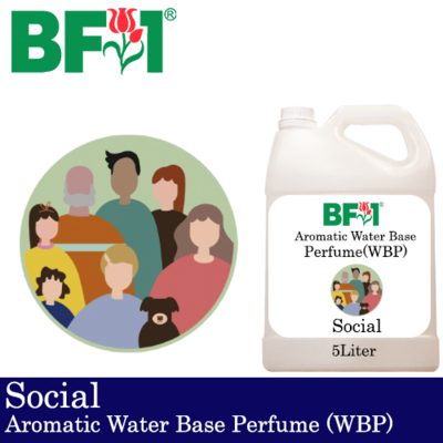 Aromatic Water Base Perfume (WBP) - Social - 5L Diffuser Perfume