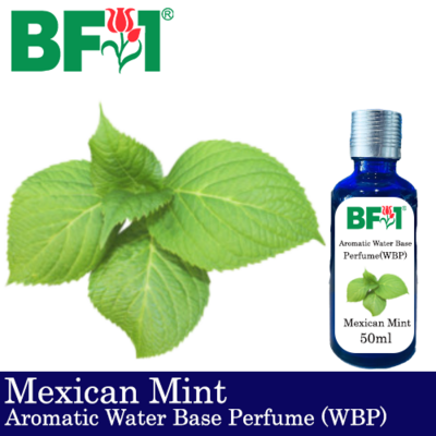 Aromatic Water Base Perfume (WBP) - Mexican Mint - 50ml Diffuser Perfume