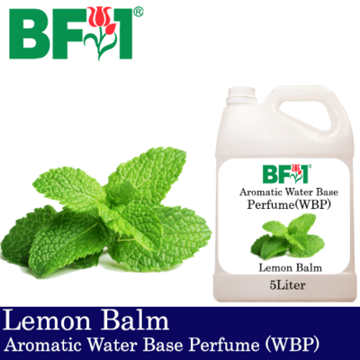 Aromatic Water Base Perfume (WBP) - Lemon Balm - 5L Diffuser Perfume