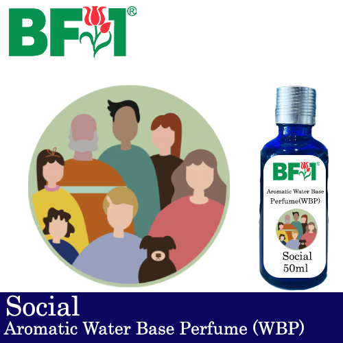 Aromatic Water Base Perfume (WBP) - Social - 50ml Diffuser Perfume