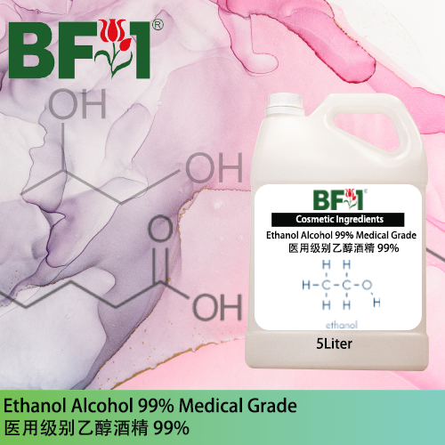 CI - Ethanol Alcohol 99% Medical Grade 医用级别乙醇酒精 99% 5000ml
