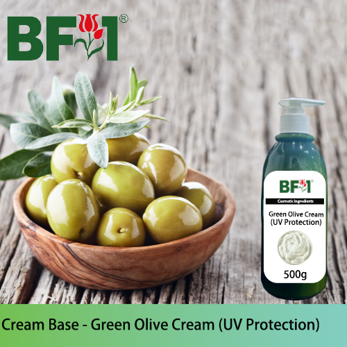 CI - Cream Base - Green Olive Cream (UV Protection) 500g