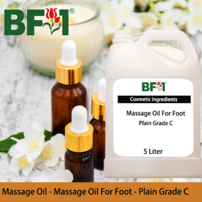 CI - Massage Oil - Massage Oil For Foot - Plain Grade C (Clear) 5000ml