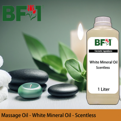 CI - Massage Oil - White Mineral Oil - Scentless 1000ml