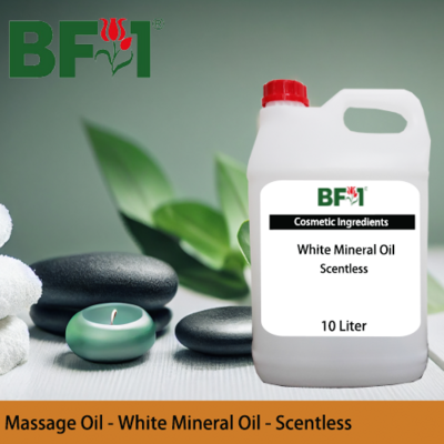 CI - Massage Oil - White Mineral Oil - Scentless 10000ml (10L)