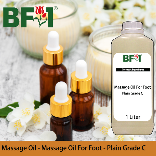 CI - Massage Oil - Massage Oil For Foot - Plain Grade C (Clear) 1000ml