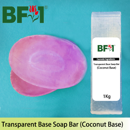 CI - Transparent Base Soap Bar (Coconut Base) 1kg