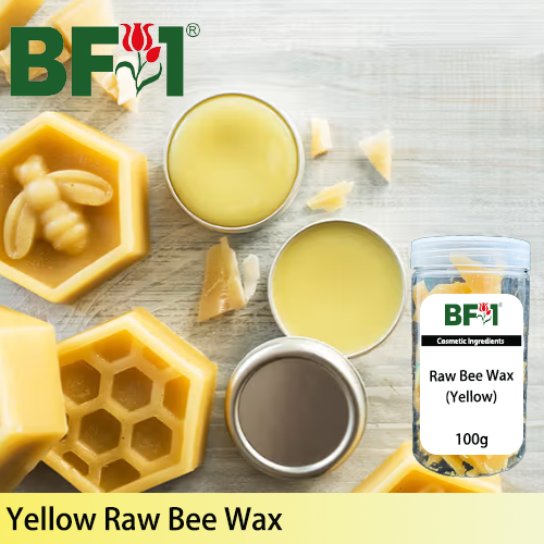 CI- Yellow Raw Bee Wax 100g