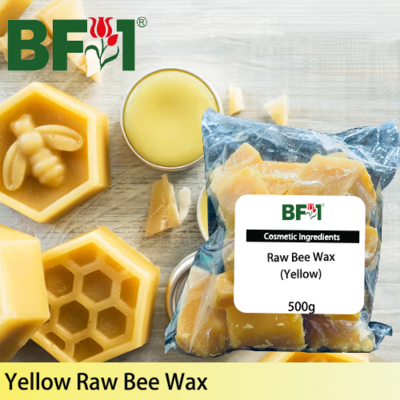 CI- Yellow Raw Bee Wax 500G