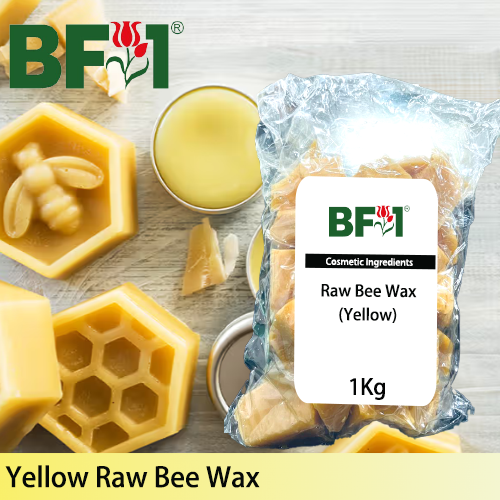 CI- Yellow Raw Bee Wax 1KG