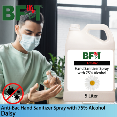 Anti-Bac Hand Sanitizer Spray with 75% Alcohol (ABHSS) - Daisy - 5L