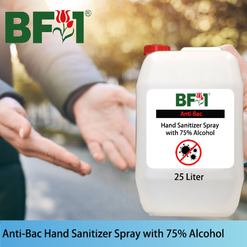Anti-Bac Hand Sanitizer Spray with 75% Alcohol (ABHSS) - Plain - 25L