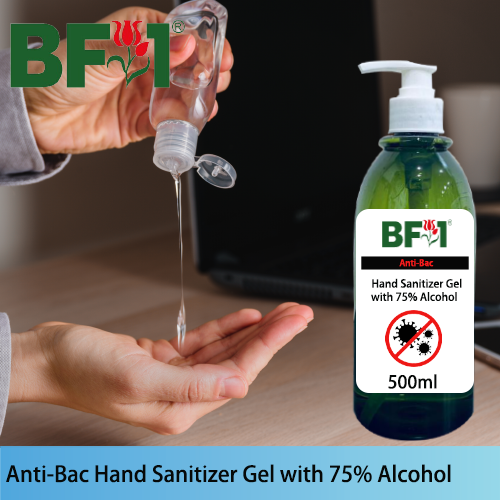 Antibacterial Hand Sanitizer Serum ( 75% Alcohol Gel Form Rinse Free ) - 500ml