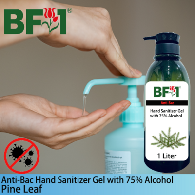 Anti-Bac Hand Sanitizer Gel with 75% Alcohol (ABHSG) - Pine Leaf - 1L