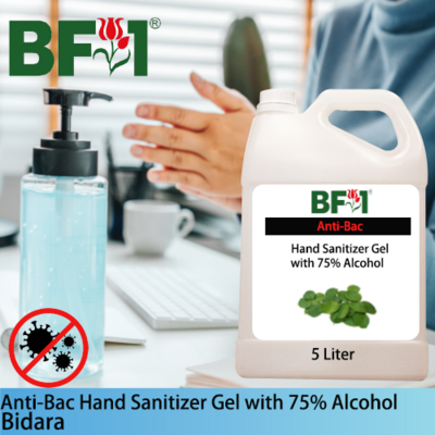 Anti-Bac Hand Sanitizer Gel with 75% Alcohol (ABHSG) - Bidara Leaf - 5L