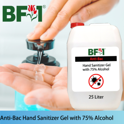 Antibacterial Hand Sanitizer Serum ( 75% Alcohol Gel Form Rinse Free ) - 25L