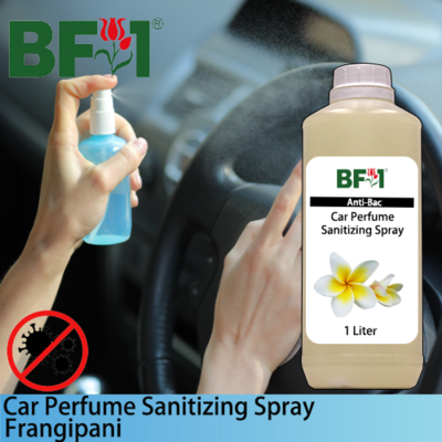 Car Perfume Sanitizing Spray - Frangipani - 1L