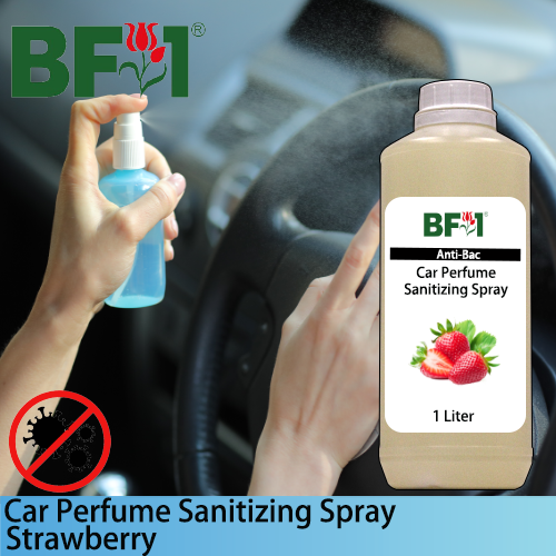 Car Perfume Sanitizing Spray - Strawberry - 1L