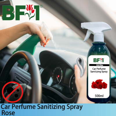 Car Perfume Sanitizing Spray - Rose - 500ml