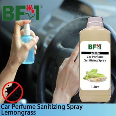 Car Perfume Sanitizing Spray - Lemongrass - 1L