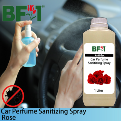 Car Perfume Sanitizing Spray - Rose - 1L