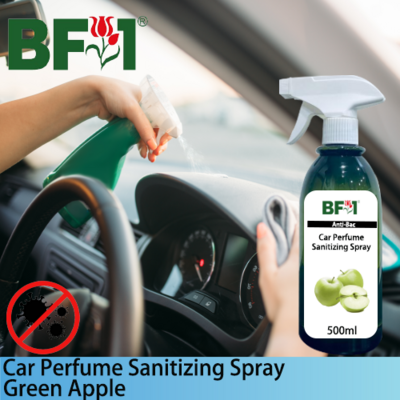 Car Perfume Sanitizing Spray - Apple - Green Apple - 500ml