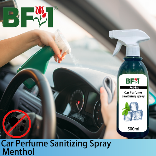 Car Perfume Sanitizing Spray - Menthol - 500ml